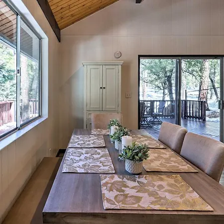 Rustic-Chic Prescott Cabin With Deck In Wooded Area! Exterior photo