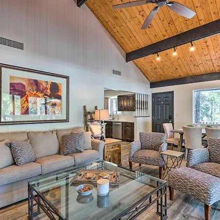 Rustic-Chic Prescott Cabin With Deck In Wooded Area! Exterior photo