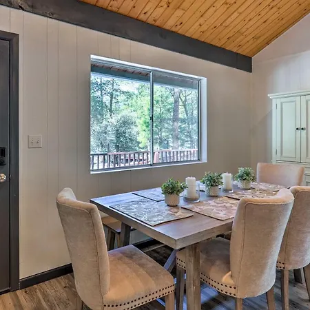 Rustic-Chic Prescott Cabin With Deck In Wooded Area! Exterior photo