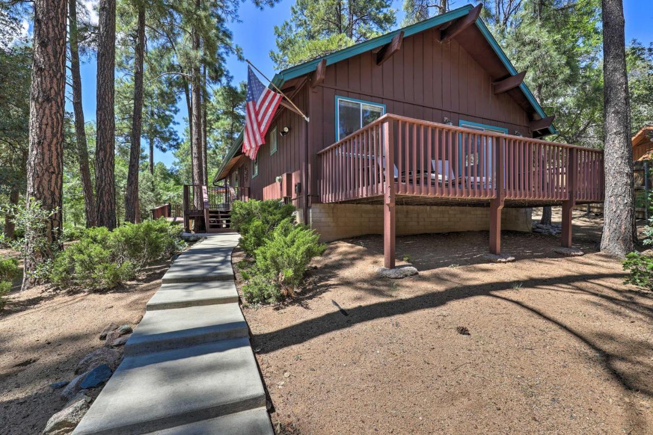 Rustic-chic With Deck In Wooded Area! Prescott